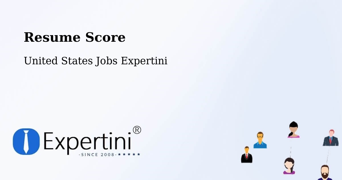 Resume Score & Job Description Match Tool – Schofield - United States Jobs Expertini